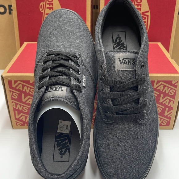 Vans Men’s Atwood
(Varsity Textile) Black/Pewter
VN0A45J9VEJ
Sneakers - Picture 8 of 16